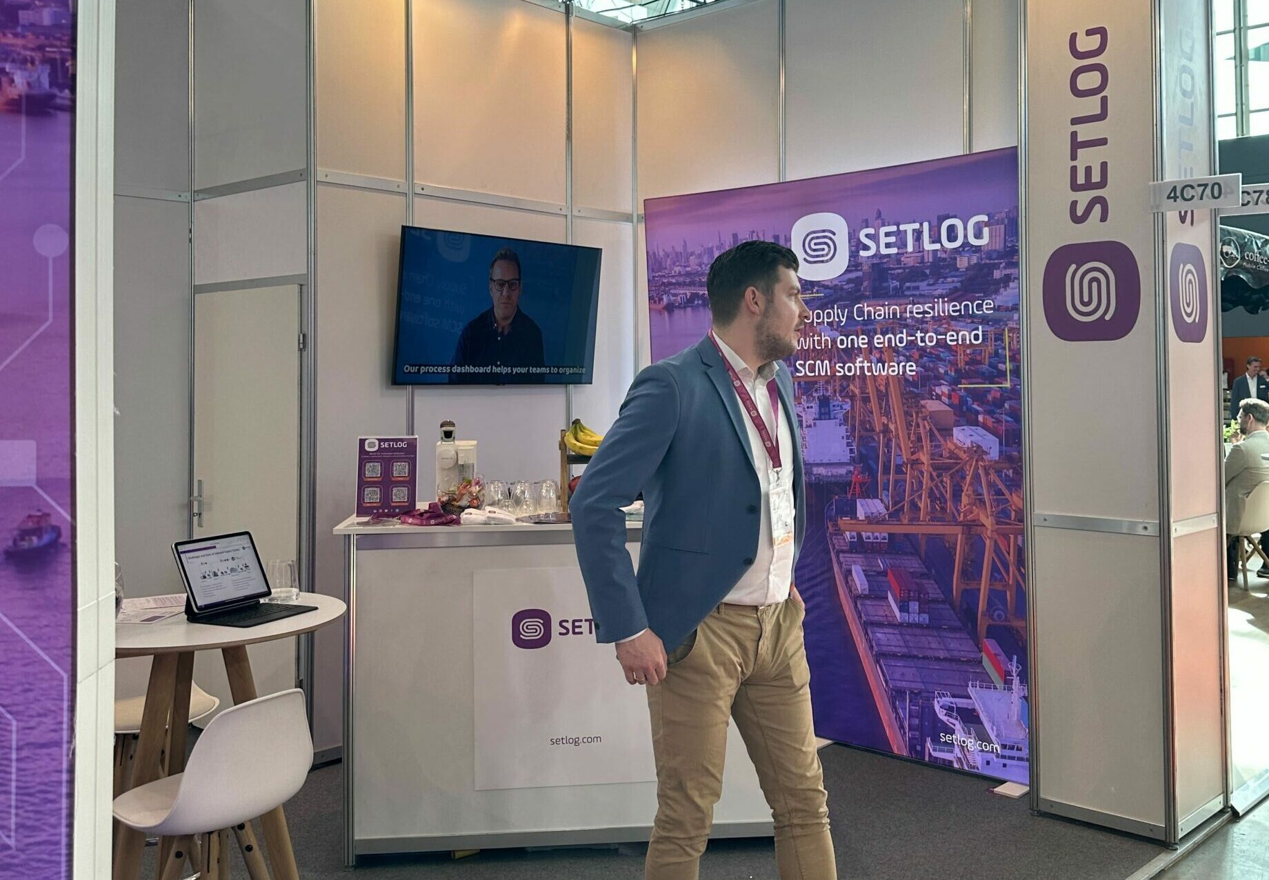 Setlog auf der LogiMAT