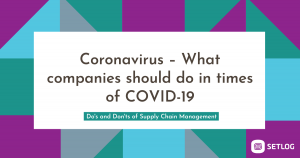 Coronavirus - What companies should do in times of COVID-19