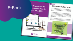 How do you fulfill the German Supply Chain Act with OSCA CSR Media